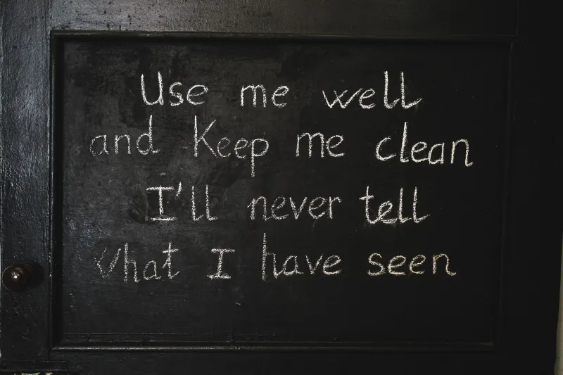 Stall Talk: The Unhinged Wisdom Hiding on Every Bathroom Door in America